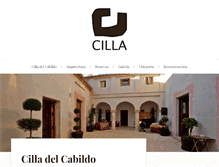 Tablet Screenshot of cilladelcabildo.org